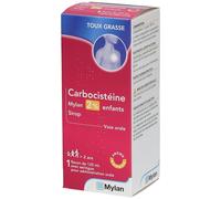CARBOCISTEINE VIATRIS CONSEIL 2% ENFANT SIROP Sirop 125 ml