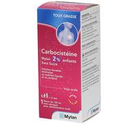 CARBOCISTEINE VIATRIS CONSEIL 2% ENFANT SS SIROP Solution(S) 125 ml
