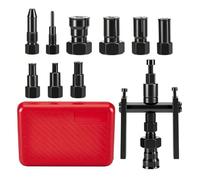 CarBole Ensemble d'extracteurs de Roulement Intérieur Moto 10 Pièces,8-25mm,Outil d'extraction de Roue,Robuste avec Rangement