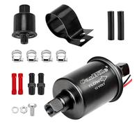 Carbole Pompe à Carburant Électrique Universelle 12V,2-3.5PSI,Dotée d'un Filtre à Carburant,Compatible avec l'essence et le Diesel,Robuste et Durable,HEP-02A