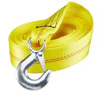 CarBole Sangle de Treuil de Bateau et Voiture avec Crochet,Sangle de Treuil de Remorque de Bateau Marin Robuste,Résistance à la Rupture 10000 LB (5cmx6m)(2" x20’)