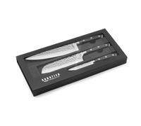 Carbon - Coffret magnet avec 3 couteaux de cuisine Sabatier Trompette