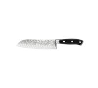 Carbon - Couteau Santoku 18 Cm Martelé Avec Protection De Lame