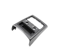 Carbon Fiber Car Rear Air Conditioner AC Vent Outer Frame Ashtray Cover Trim Replacement 3 Series E90 E91(Model D)