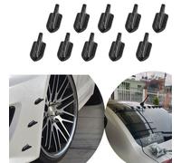 Carbon Fiber Copy Diffuseur D'aileron De Requin 1 Pièce, Aile De Pare-Brise, Générateur De Vortex, Pour Pare-Chocs, Toit, Pare-Brise De Voiture, Réglage Evo, Style Universel