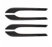 Carbon Fiber Door Handle Stickers for pour tesla 4pcs Carbon(carbon fiber texture)
