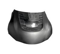 Carbon Fiber Hood Compatible For Toyota Supra A90 A91 MK5 2019-2022 Car Front Bumper Engine Cover Bonnet Vent Parts Upgrade Body Kit(Half carbon fiber)