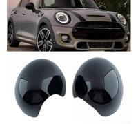 Carbon Fiber Mirror Cap for pour mini Cooper F54 F57 Pair Carbon(Glossy Black)