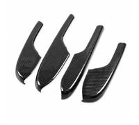 Carbon pour fibre Door Armrest Cover For pour honda Civic 2016-2021 | ABS Plastic, Scratch Protection, Sporty Carbon pour fibre Look, pour Easy Tape Installation, 4pcs Set For 10th Gen Interior