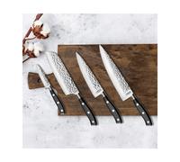 Carbon - Set 4 couteaux de cuisine Sabatier Trompette