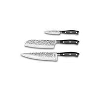 - CARBON - Set de 3 couteaux de cuisine