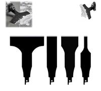 Carbon Steel Electric Floor Cleaning Blade, Reciprocating Saw Saber Blade Set, Heavy Duty Carbon Steel Scraping Tool, Tile Ground Cleaning Scraper, Multi-Functional Cleaningtool (1Set)
