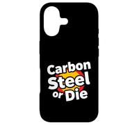 Carbon Steel Or Die Funny Pan Wok Cooking Chef Coque pour iPhone 17