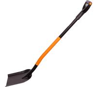 Carbon Steel Sand Shovel for Construction and Gardening-Length 124 cm-D-Handle and Steel Handle-Made in EU