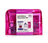 Carbon Theory Coffret Essentiels Soin Visage VaPOREize Niacinamide pour Peaux à Imperfections : Sérum Visage 20% Niacinamide, Lotion Tonique et Pain Nettoyant Visage