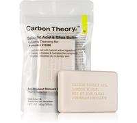 Carbon Theory Salicylic Acid & Shea Butter savon doux nettoyant effet exfoliant 100 g