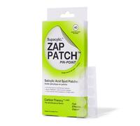 Carbon Theory Supacylic Zap Patch - 40 patchs à boutons à l'acide salicylique - Traitement des taches d'acné - Élimination des points blancs et patchs anti-imperfections - Traitement végétalien de