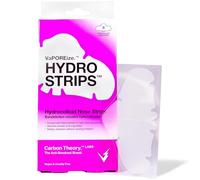 Carbon Theory VaPOREize Lot de 8 bandes de nez hydrocolloïdes avec niacinamide pour le nez Traitement des taches d'acné Minimiseur de pores et tire-comédons Traitement végétalien de l'acné
