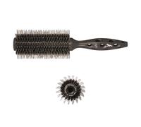 Carbon Tiger Brosse Bois De Bouleau & Carbone Y. S.Park YS-580T3 Diam.60mm