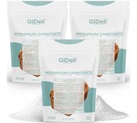 Carbonate de potassium 15 kg K2CO3 Qualité alimentaire E501 Poudre alcaline pure pour pâtisserie, fabrication de savon et tampon pH