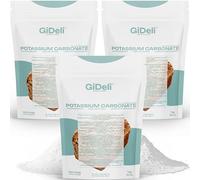 Carbonate de potassium K2CO3 de qualité alimentaire E501 Poudre alcaline pure pour pâtisserie, fabrication de savon et tampon pH 3 kg