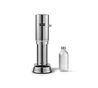 Aarke Machine à eau pétillante Carbonator Pro Inox bouteille en verre 0,8 litre sans cartouche de gaz