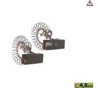 Carbone 10x6 4x28mm 4 8AMP Charbons Du Moteur Machine à Laver Balais de pour U.A