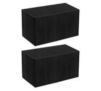 Carbone activé Efficace Réutilisable - Cube de Filtre 'Grand Aquarium, Pad de Nettoyage Eco -Convient | Bloc de clarificateur d'eau, Éponge de Charbon de Réservoir de Poisson pour Un s