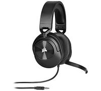 Corsair Micro-casque gaming HS55 Stéréo circum-aural filaire jack 3,5 mm Noir carbone