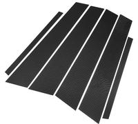Carbone Fibre Motif Voiture Porte Fenêtre Pilier Montants Housse pour BMW F30