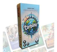 Carbone - Jeu de société • Stratégie & Coopération Climatique • 2-6 Joueurs • 45 Min • Diplomatie et rôle caché • Conception écologique • Personnalisable