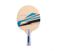 Carbone pour raquette de ping-pong Bleu 260 x 150 mm Manche long 260 x 150 | Design à faible vibration, trajectoire stable, atterrissage précis, transition de défense fluide, mise au point de contrôle