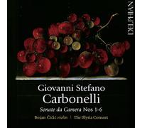 Carbonelli, Giovanni Stefano : Sonate Da Camera N°1 À 6