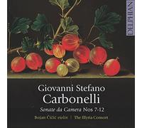 Illyria Consort – Giovanni Stefano Carbonelli : Sonates de chambre n°7 à 12