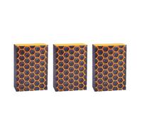 Carborundum Sponge - 3.94 inch Emery Scrubber 3 Pack | Magic Diamond Grit Cleaning Sponge | Rust Remover Pot Pan Sink Scourer for Kitchen. 25g Each, High Density, Durable, Free.