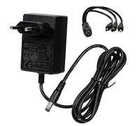 Carbosing 9V 2A Adaptateur Secteur Alimentation Chargeur Transformateur Compatible avec Vélo d'appartement Care CYD-0900500E Noir