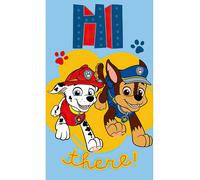 Carbotex compatible avec Paw Patrol serviette pour enfants 30 x 50 cm différents motifs (bleu PAW234001-R35)