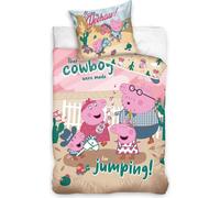 Carbotex Coton 140x200 Peppa Pig rose C24