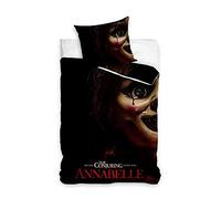Carbotex Horror WBH201084 Parure de lit Scary 140 x 200 cm + 70 x 90 cm