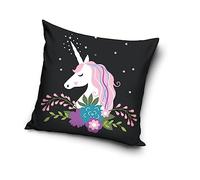 Carbotex Housse de coussin motif licorne 40 x 40 cm cheval (PNL215057)