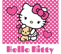 Carbotex Magic serviette 30x30 cm Hello Kitty rose Magic
