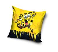 Carbotex SBOB225010 Housse de coussin Motif Bob l'éponge 40 x 40 cm