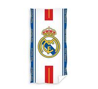 Carbotex Serviette de Plage modèle Real Madrid 70x140cm 100% Coton