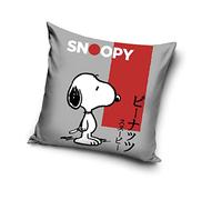 Carbotex Snoopy Peanuts (SNO225078) Housse de coussin 40 x 40 cm