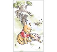 Carbotex Winnie Pooh WP211030 Serviette pour enfant Blanc 30 x 50 cm