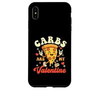 Carbs are My Valentine - Pizza Baker Italien pour Les Amateurs de Cuisine Coque pour iPhone XS Max
