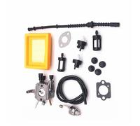 Carbu pour Moteur Carburateur Convient pour STIHL FS120 FS200 FS200R FS250 FS300 4134 120 0653 Pièce de rechange débroussailleuse Carburateur(WHITE)