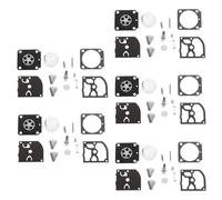 Carbu pour Moteur Kit de réparation de carburateur, joint, diaphragme, tondeuse, compatible avec FS55, FS38,HS45,BG45,MM55, C1Q, 10 jeux/1 jeu Carburateur(5 Sets)