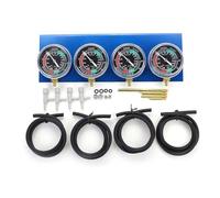 Carbu pour Moteur Outil de synchronisation et d'équilibrage de jauge de vide de carburateur universel Convient pour Honda Convient pour Yamaha tuyau Carburateur(4Pcs Blue)