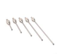 Carbuncle Sonde micromètre à tête en acier de 2 mm de diamètre M2 5 filetage compatible avec les outils indicateurs de test (Tungsten50 mm)